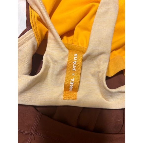 PrAna x Sorel Wandering Soul Shortie Athletic Romper | Size XS | Rust | NWOT - Picture 5 of 6